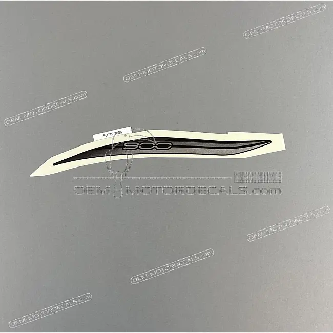 Autocollant coque arrière gauche Kawasaki Z900 OEM 560752606