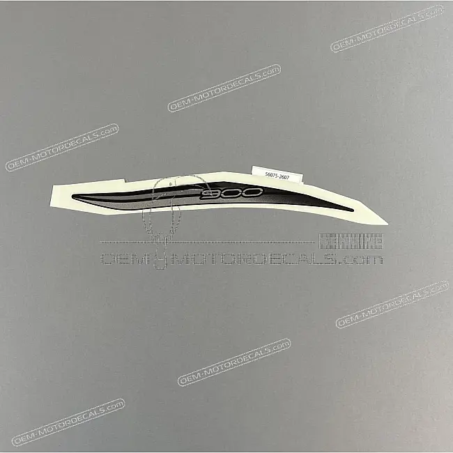 Kawasaki Z900 Adesivo copertura posteriore lato destro OEM 560752607