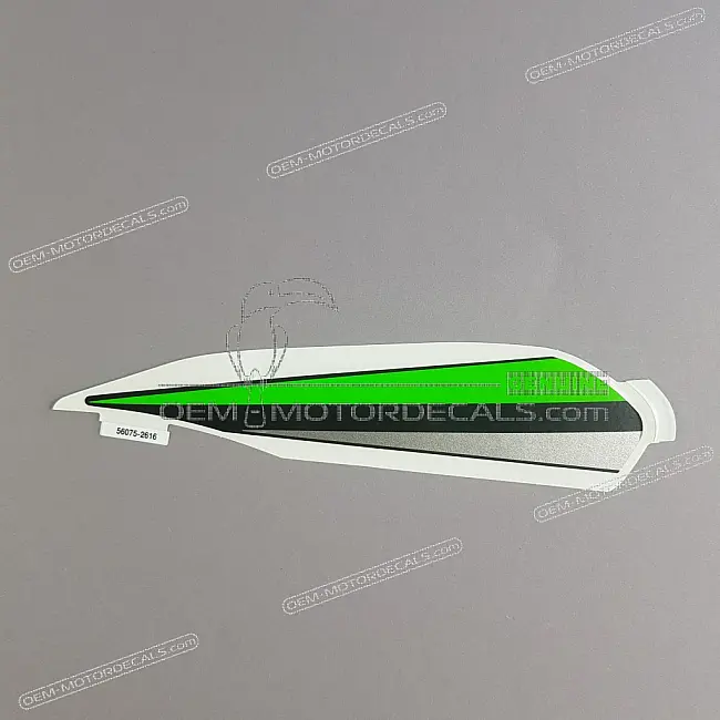 Autocollant de réservoir Kawasaki Ninja, motif, côté droit OEM 560752616