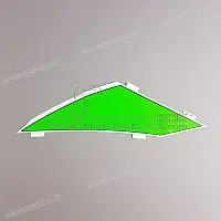 KAWASAKI Naklejka na dolną prawą owiewkę 56075-2624
