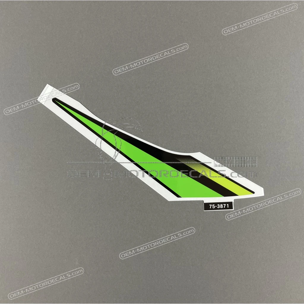 Kawasaki Ninja ZX-10R Autocollant flanc droit authentique usine OEM 560753871