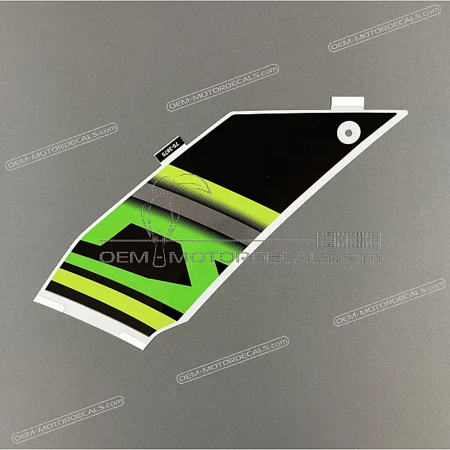 Autocollant de sabot moteur Kawasaki Ninja ZX-10R avant droit OEM 560753875 authentique d'usine