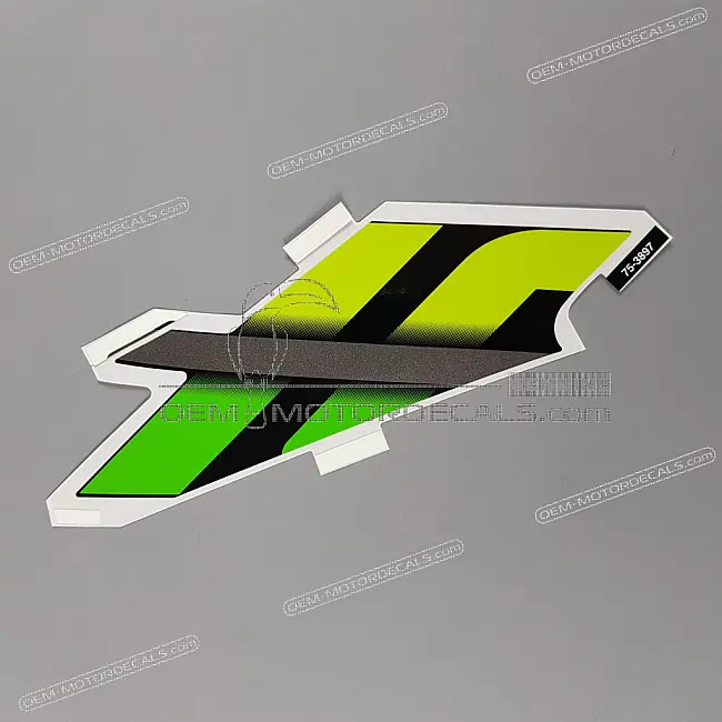 Autocollant flanc de carénage Kawasaki Ninja ZX-10R côté droit inférieur OEM 560753897