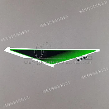 Front cowling decal, right side