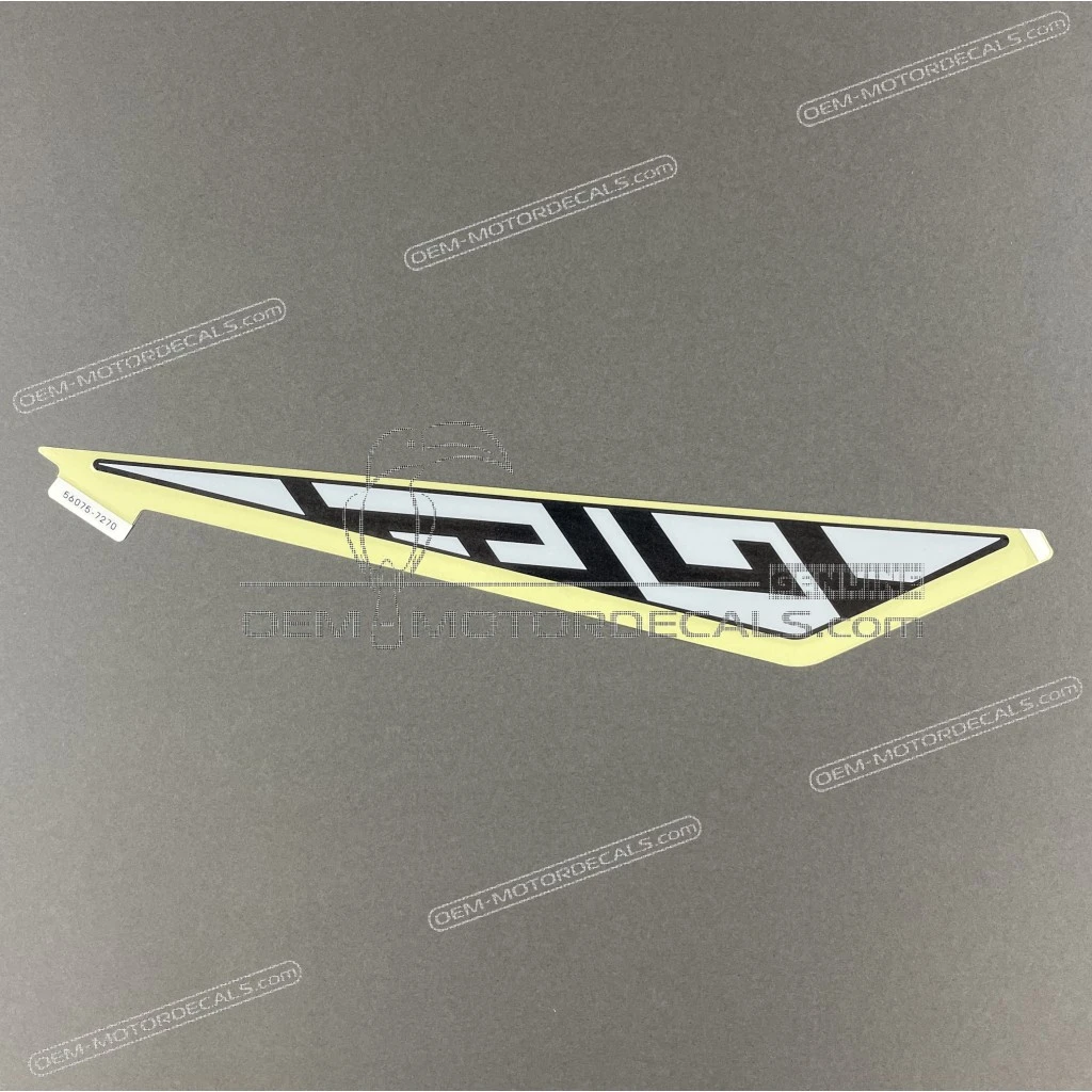 Kawasaki Z650 Heckverkleidung Dekor Muster Rechts OEM 56075-7270