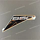 Kawasaki Ninja 650 Pegatina Carenado Lateral Lado Derecho OEM 560757315
