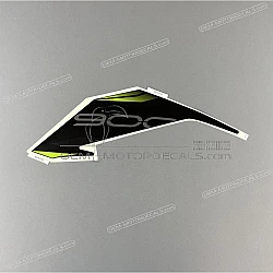 Side cowling decal, left side