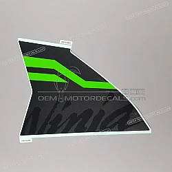 Side cowling decal, left side
