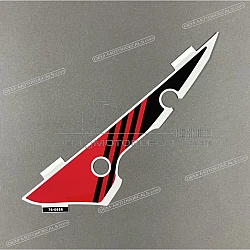 Front cowling decal, right side