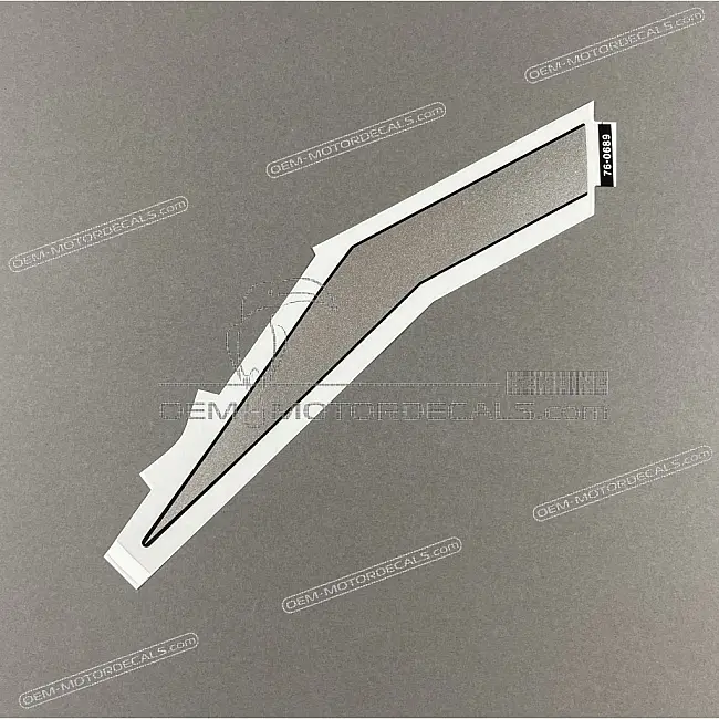 Kawasaki Ninja ZX-6R Adesivo Carena Anteriore Superiore Ninja Lato Destro OEM 560760689