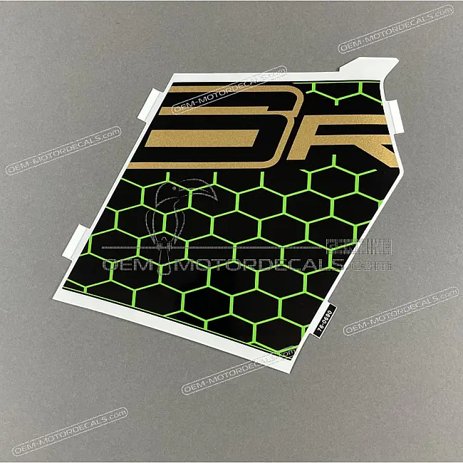 Kawasaki Ninja ZX-6R Front Cowl Pattern Right Side Center OEM 56076-0690 Genuine Factory Graphic