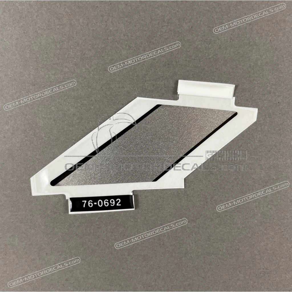 Autocollant Kawasaki Ninja ZX-6R Carénage Arrière Centre Avant Supérieur Gauche OEM 56076-0692