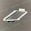 Rear cowl pattern, left side, center front upper