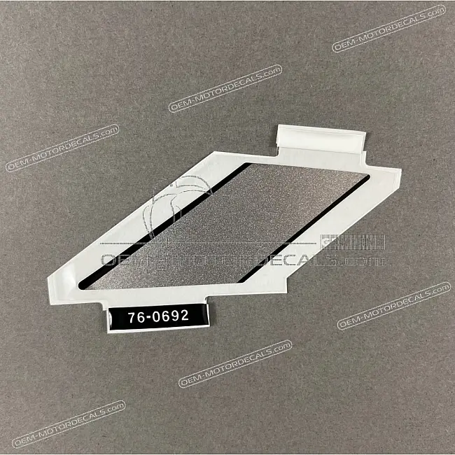 Autocollant Kawasaki Ninja ZX-6R Carénage Arrière Centre Avant Supérieur Gauche OEM 56076-0692