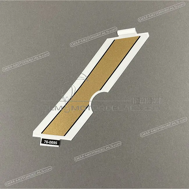 Autocollant Kawasaki Ninja ZX-6R Carénage Arrière Côté Gauche Arrière OEM 56076-0695
