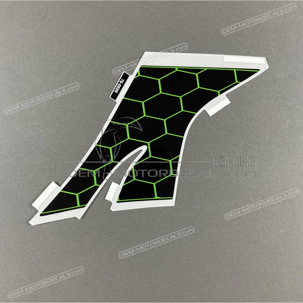 Kawasaki Ninja ZX-6R Autocollant Carénage Arrière Côté Droit OEM 56076-0699