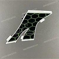 KAWASAKI Rear cowl graphic pattern, right side 56076-0699
