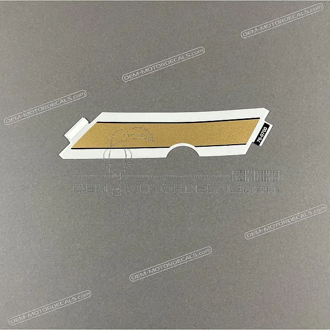 Autocollant de carénage arrière droit Kawasaki Ninja ZX-6R OEM 56076-0700