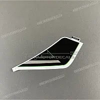 KAWASAKI Naklejka na zbiornik paliwa Ninja ZX-6R, prawa strona 56076-0708