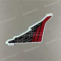 KAWASAKI Z Verkleidungsaufkleber, rechte Seite 56076-0826