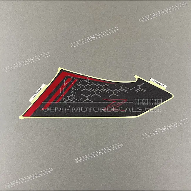 Kawasaki Z650 Grafica Convogliatore Radiatore Destro OEM 56076-0938
