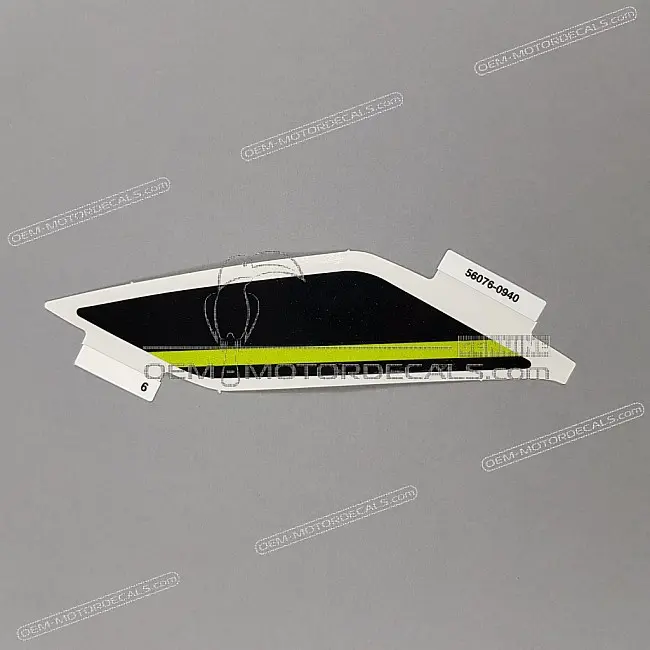 Décor de garde-boue avant gauche Kawasaki Z650 OEM 56076-0940