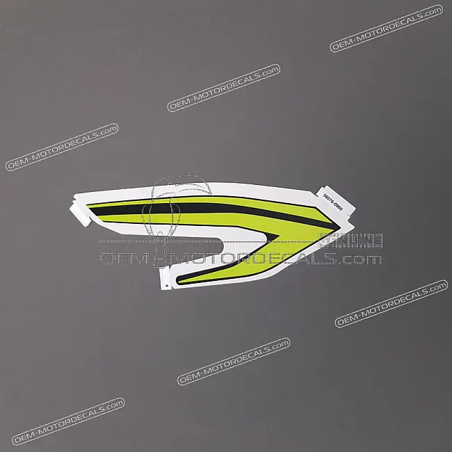Kawasaki Z650 Déco de carénage supérieur côté droit inférieur OEM 56076-0960
