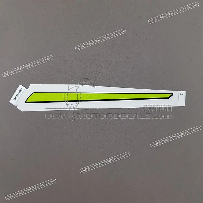 Naklejka na zbiornik paliwa Kawasaki Z650 prawa strona OEM 56076-0964