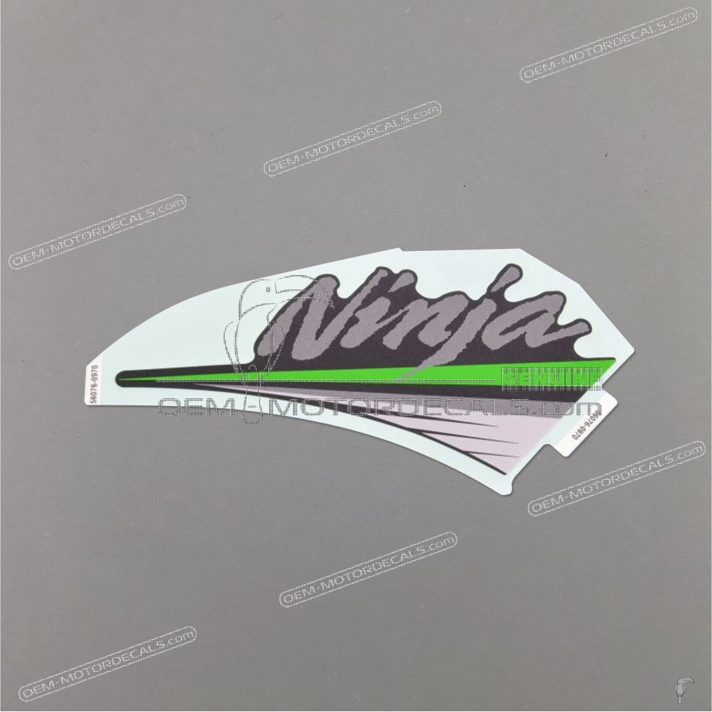 Kawasaki Ninja Adesivo Fiancata Destra OEM 560760970
