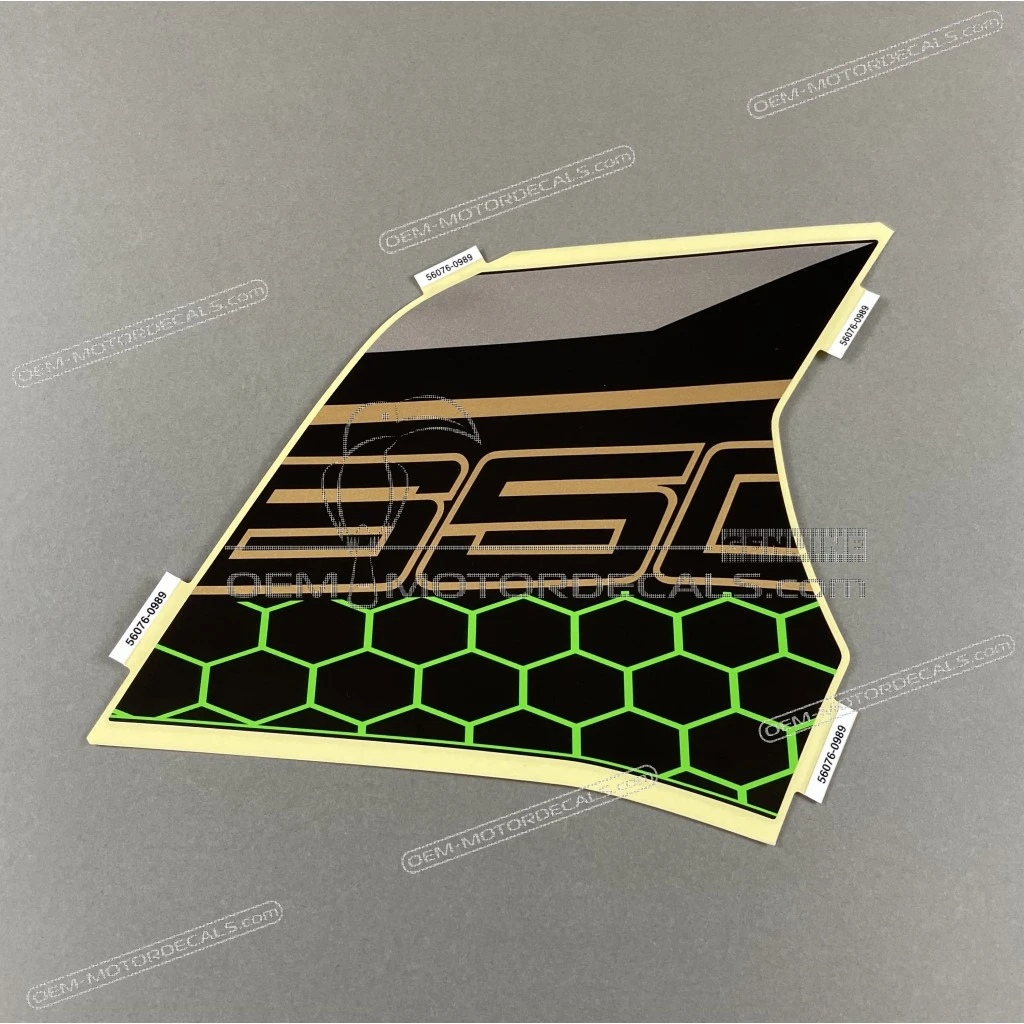 Kawasaki Ninja 650 Pegatina Carenado Lateral Ninja KRT Lado Derecho OEM 560760989