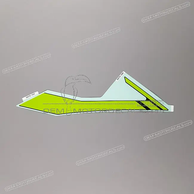 Kawasaki Ninja 650 Adesivo Carenatura Laterale Lato Sinistro Inferiore OEM 56076-1666