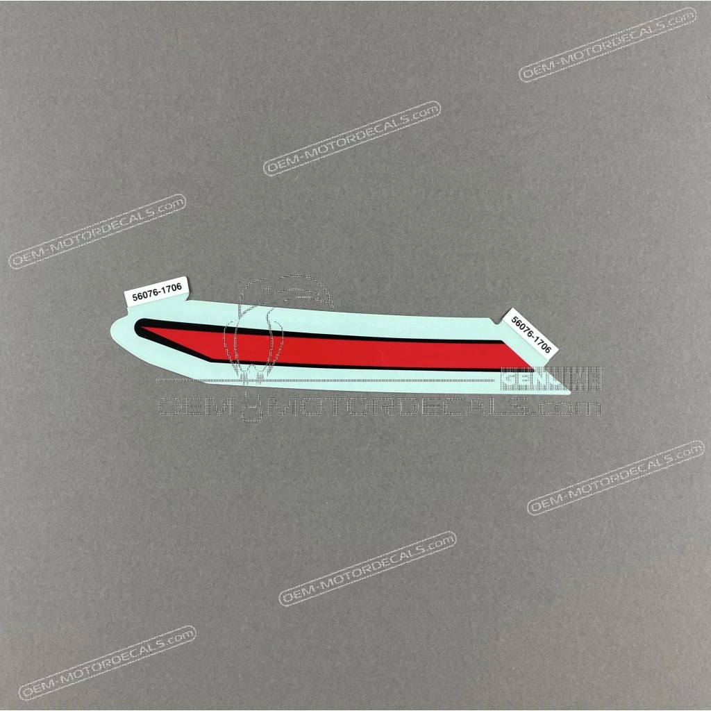 Autocollant de coque arrière Kawasaki Ninja 650, côté droit, OEM 56076-1706