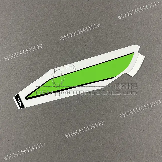 Kawasaki Ninja ZX-6R Oberer Seitenverkleidungsaufkleber, rechte Seite OEM 560761750