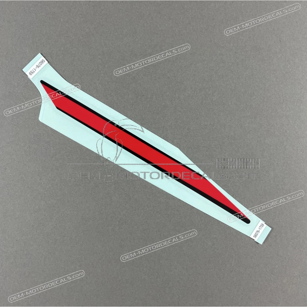 Autocollant de coque arrière Kawasaki NINJA ZX-6R côté droit OEM 560761759