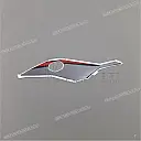 Zijkap sticker, linkerkant, onder