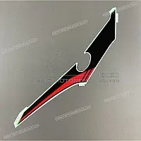 KAWASAKI Autocollant de carénage supérieur, côté droit inférieur 56076-2078