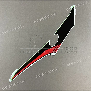 Front cowling decal, right side