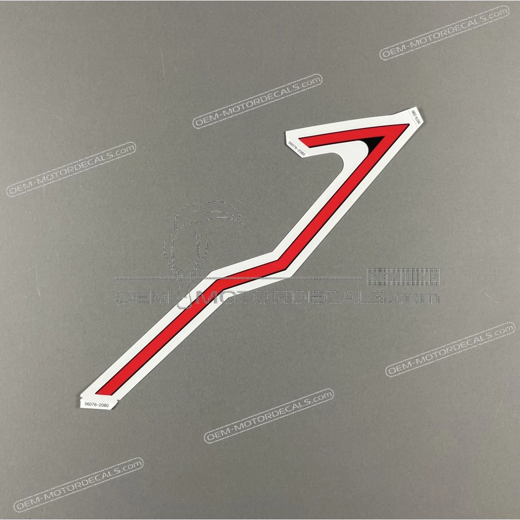 Kawasaki Ninja ZX-10R Pegatina de Carenado Lateral Izquierdo OEM 56076-2080