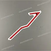 KAWASAKI Autocollant de flanc de carénage, côté gauche 56076-2080