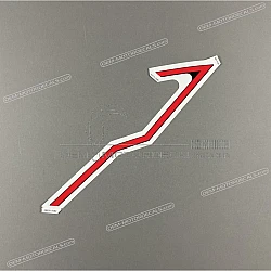 Naklejka na osłonę boczną, lewa strona