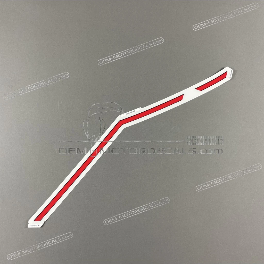 Kawasaki Ninja ZX-10R Pegatina Carenado Lateral Izquierdo Inferior OEM 560762081