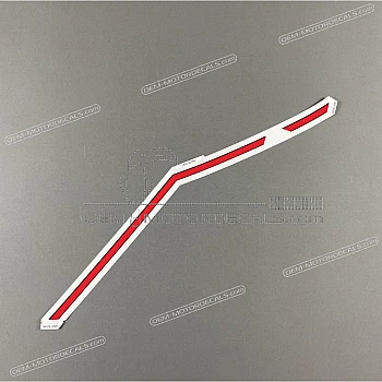 Side cowling decal, left side