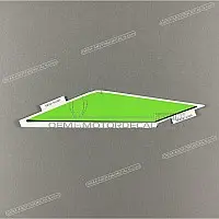 KAWASAKI Upper Left Side Cover Graphic 56076-2089
