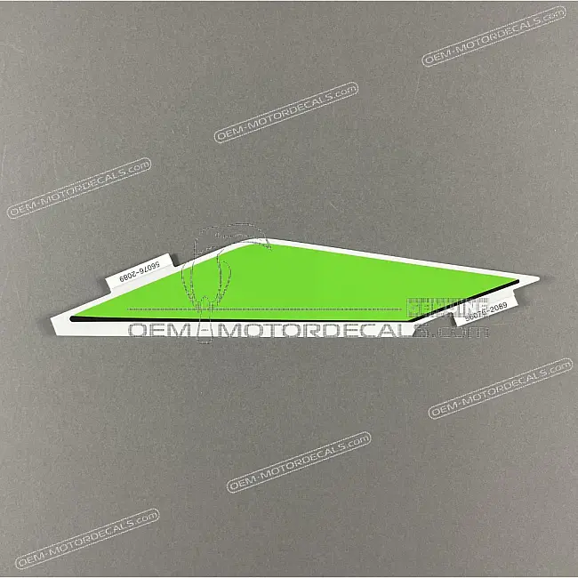 Kawasaki Ninja ZX-10R oberer linker Seitenverkleidungsaufkleber linke Seite OEM 560762089