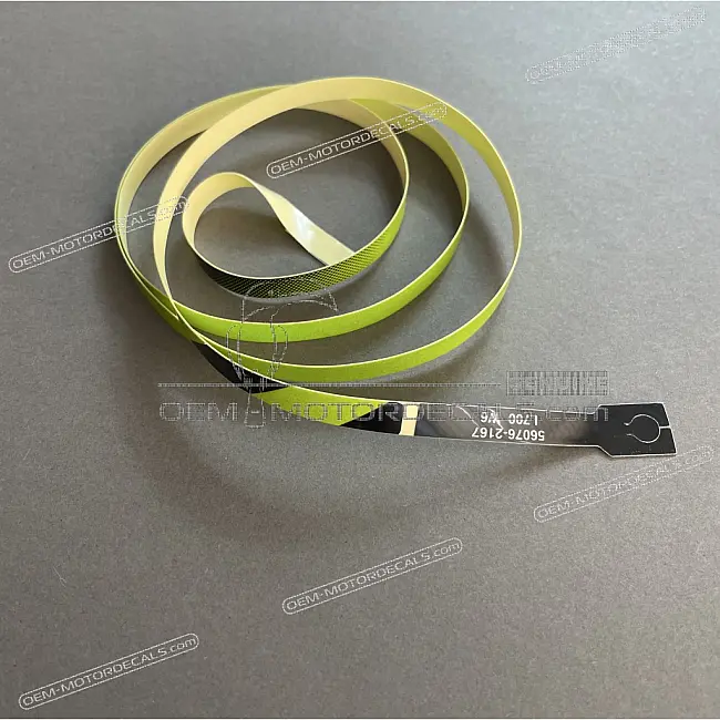 Kawasaki Z900 adesivo striscia cerchio ruota OEM 560762167