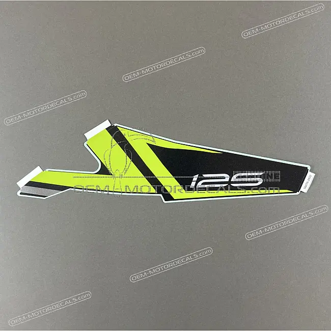 Kawasaki Z125 Adesivo Convogliatore Superiore Lato Destro OEM 560762602