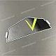 Kawasaki Z125 Adesivo Convogliatore Inferiore Destro Lato Destro OEM 560762603