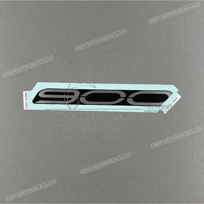 Kawasaki Z900 pegatina cubierta tanque lado derecho OEM 560762653
