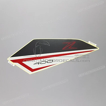 OEM Decals Kawasaki Z400 2023 - White • Original Stickers