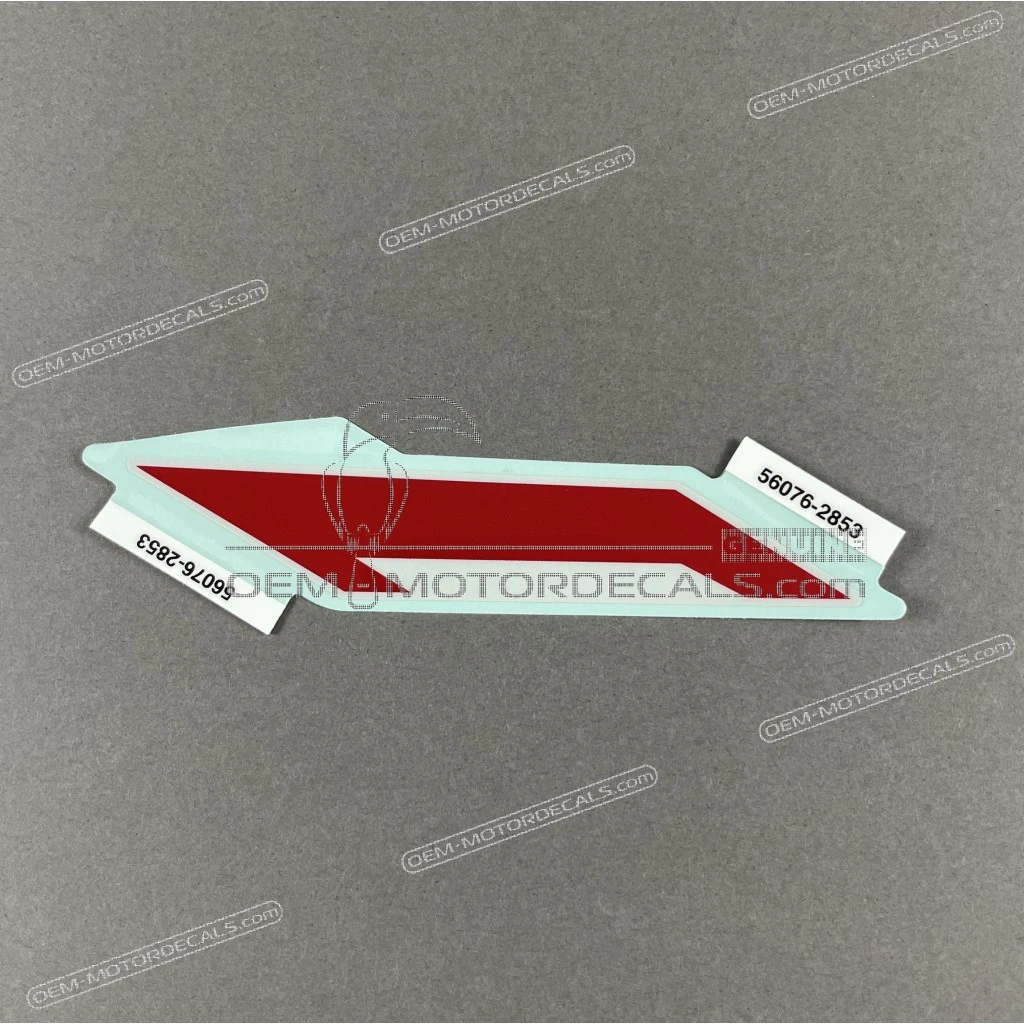 Autocollant de garde-boue avant Kawasaki Z650 côté gauche OEM 560762853